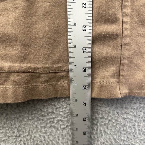 Eileen Fisher Organic Cotton Long Sleeve Cardigan Tan Pockets Women's Small - Picture 9 of 9